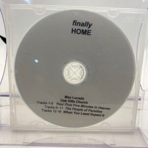 Max Lucado Finally Home Oak Hills Church Audio CD Sermon 16 Tracks Heaven Series